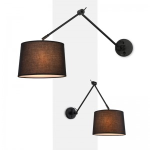 Scharnierende wandlamp