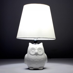 Keramische Tafellamp "OWL" E27