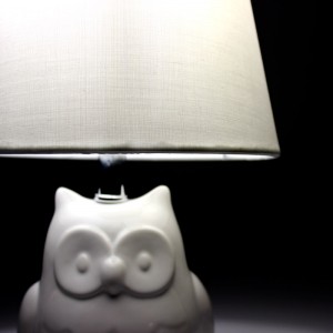 Keramische Tafellamp "OWL" E27