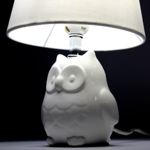 Keramische Tafellamp "OWL" E27