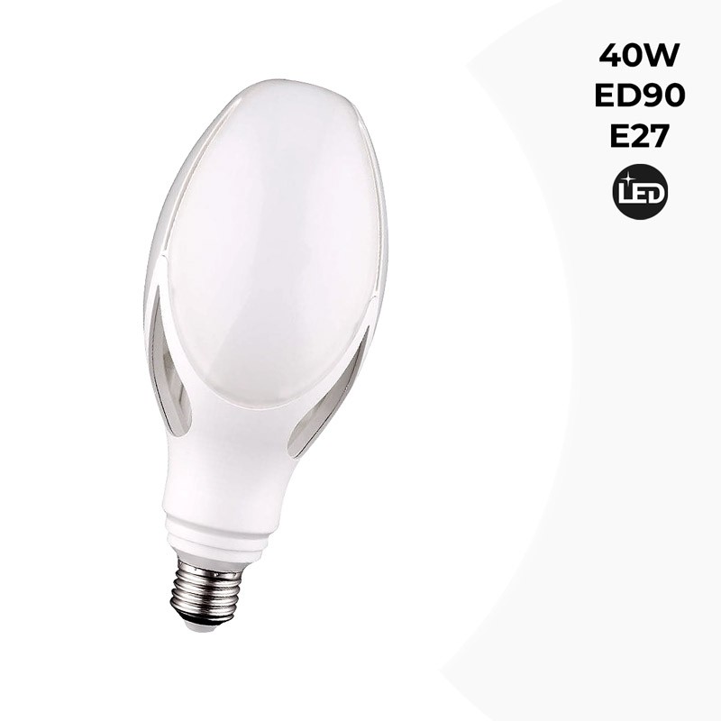 LED lamp ED90 E27 voor straatlantaarn 40W