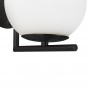 Glazen bol wandlamp "Margaret" Inspiratie Flos IC