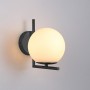 Glazen bol wandlamp "Margaret" Inspiratie Flos IC