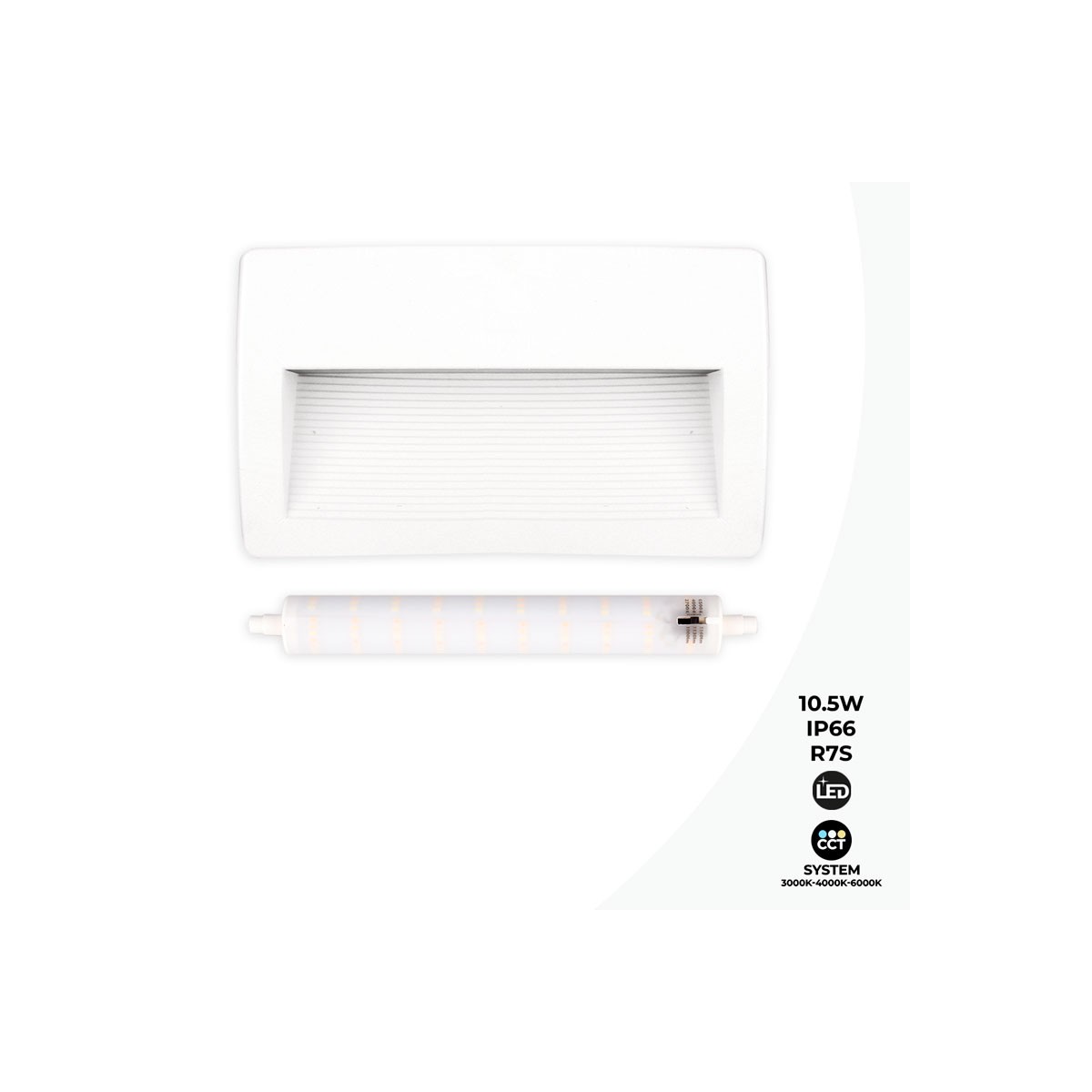 FUMAGALLI LORENZA 270 R7S 10,5W CCT wandlamp voor buiteninstallatie