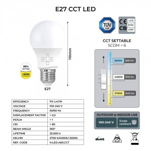 FUMAGALLI AMELIA 800 E27 6W IP55 LED paal voor paden