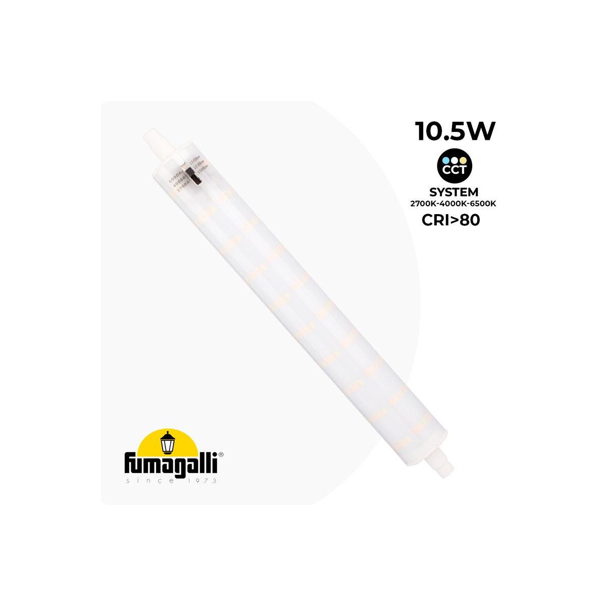 R7S Fumagalli LED-lamp 10,5W 1160Lm 100-240V