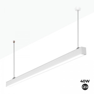 LED lineaire pendelarmatuur 120cm 40W 3400lm