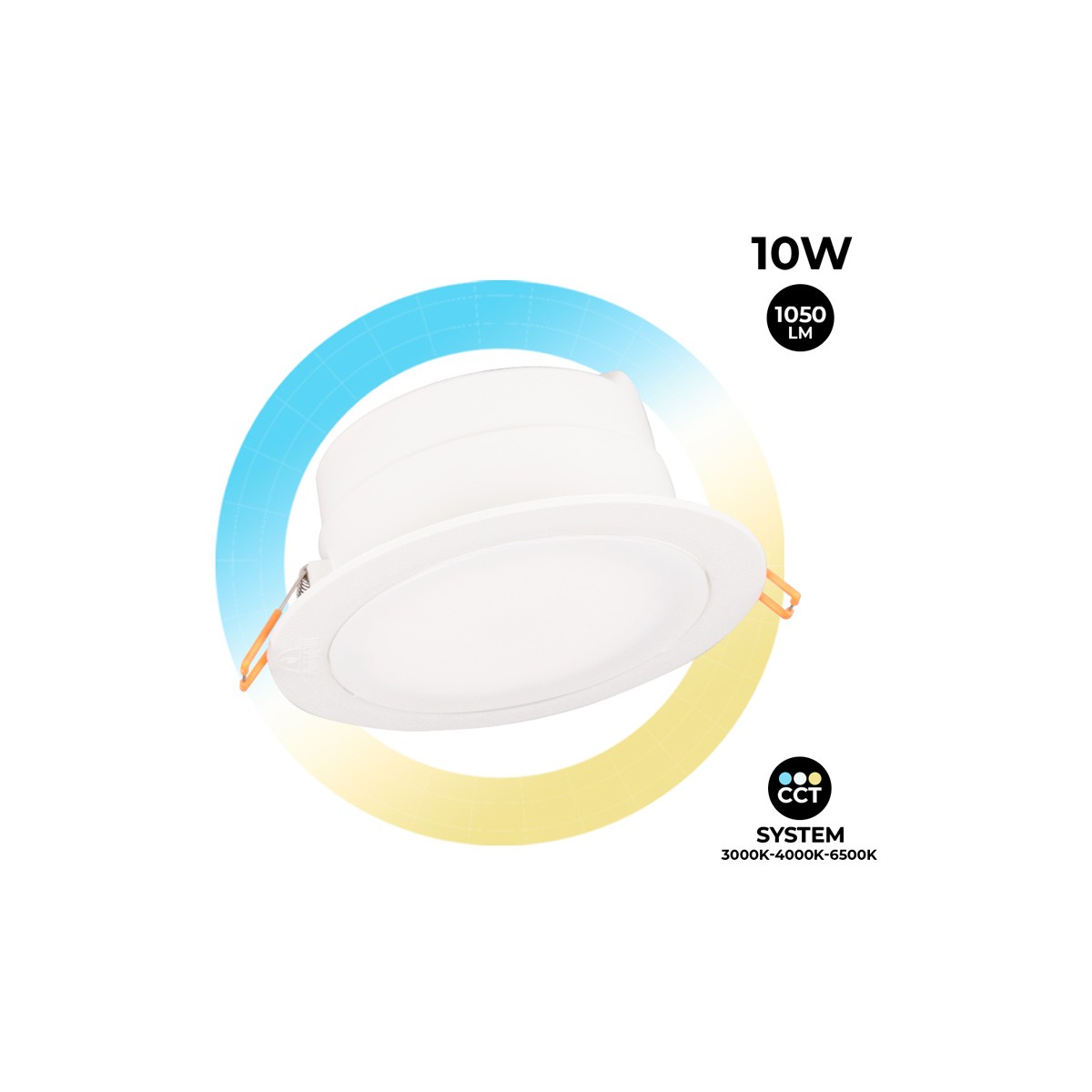 Ronde Waterdichte Downlight CCT Fumagalli "Teresa 160" 10W