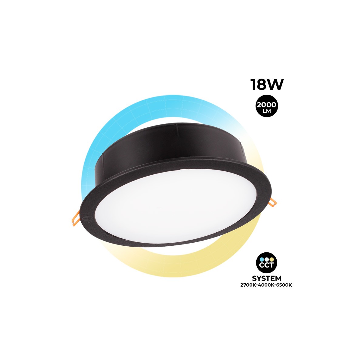 Fumagalli 10W IP55 Ronde Waterdichte Downlight CCT Fumagalli