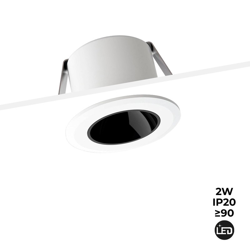 Inbouw LED Downlight Mini 2W Laag UGR