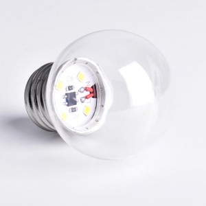 LED Lamp E27 1W Transparant