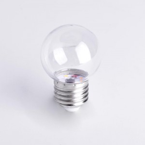 LED Lamp E27 1W Transparant