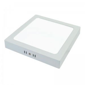 Vierkante LED plafondlamp opbouw 24W Hoog rendement