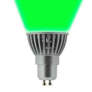 KIT Tuinpaal + Lamp GU10 LED 5W in groen