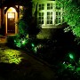 KIT Tuinpaal + Lamp GU10 LED 5W in groen