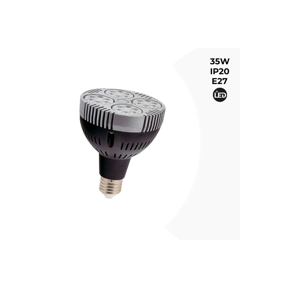 LED PAR30 E27 35W 2800lm lamp