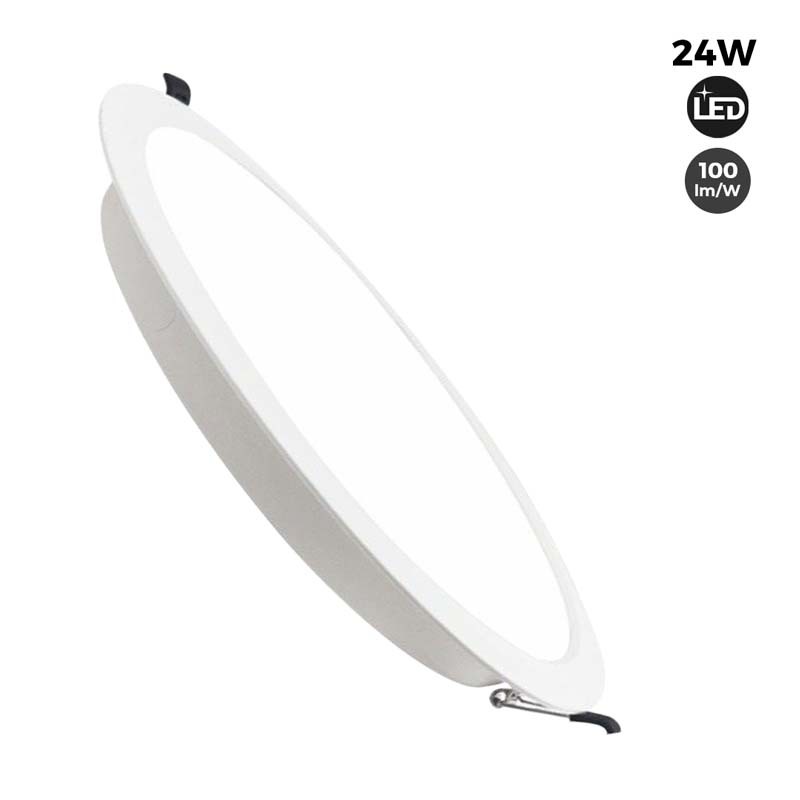 Ronde LED inbouwdownlight 24W Ø275mm