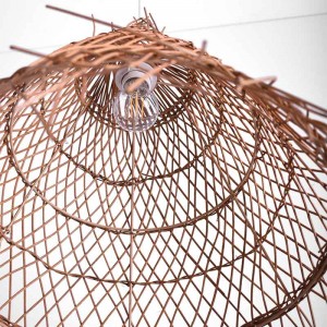 Rieten hanglamp "WILLOW