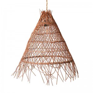 Rieten hanglamp "WILLOW