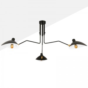 Plafondlamp "SERGE MOUILLE" Design Inspiratie E27