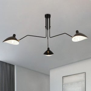 Plafondlamp "SERGE MOUILLE" Design Inspiratie E27