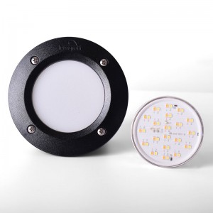 FUMAGALLI LETI 100 rond 3W LED inbouw wandlamp