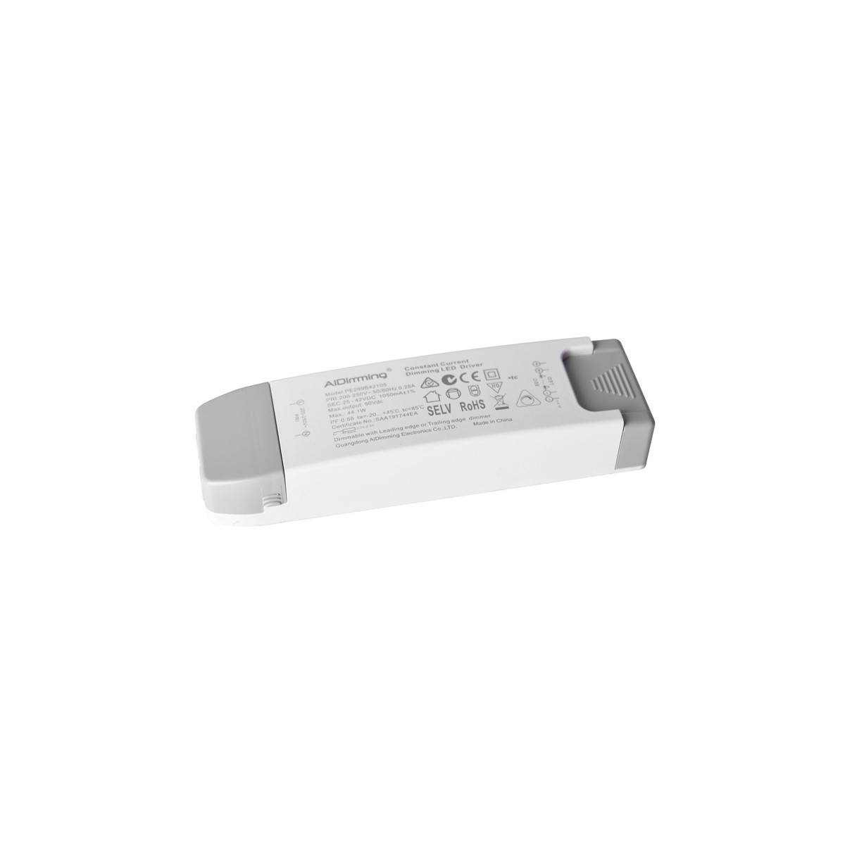 DC dimbare Triac driver 25-42V 1050MA