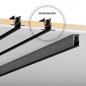 Magneetrail 20mm Integratie 48V 2 meter