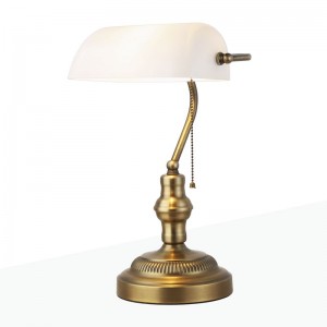 BANQUERO vintage tafel- en bureaulamp E27