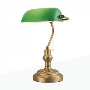 BANQUERO vintage tafel- en bureaulamp E27