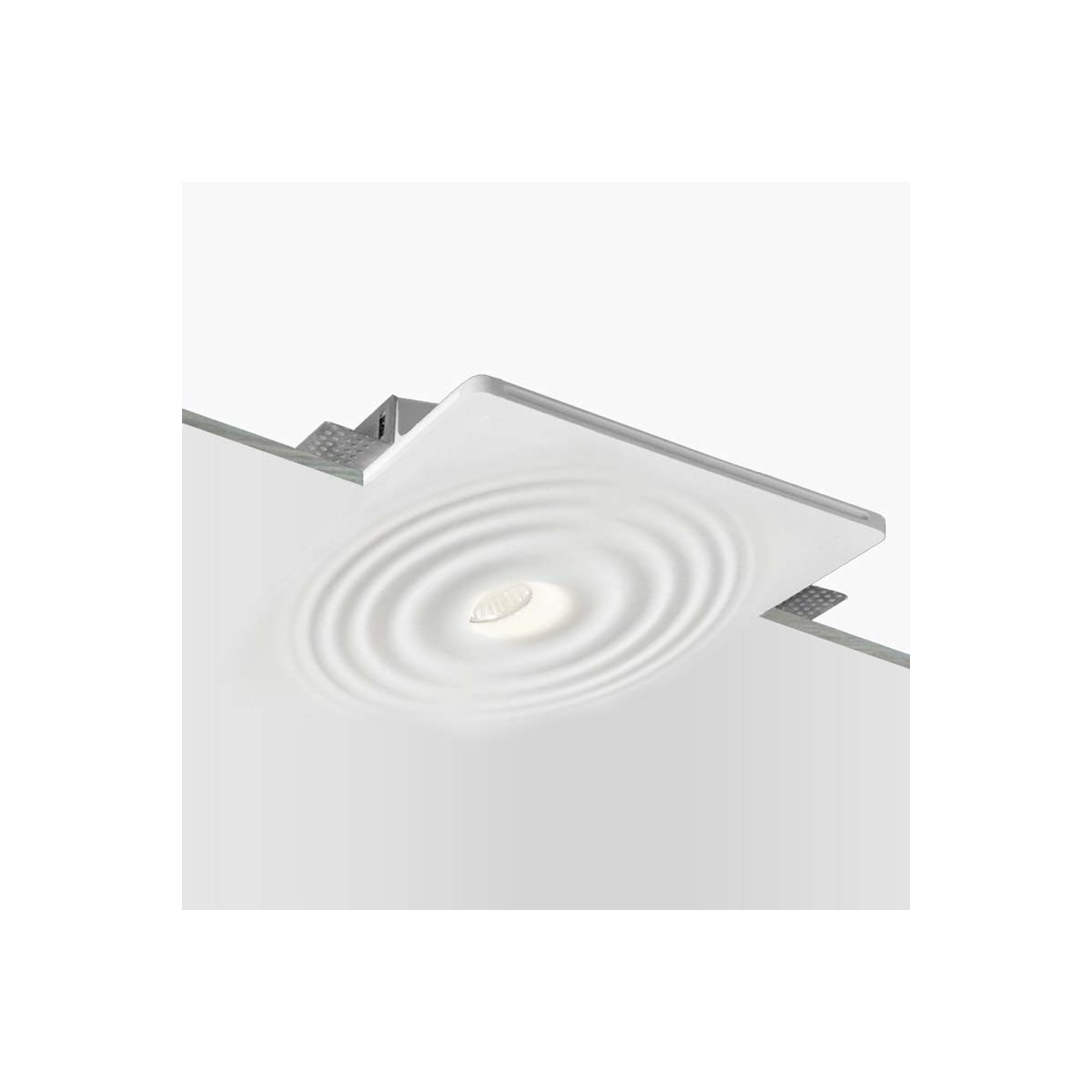 Plafondlamp met golfeffect 300x300mm - GU10