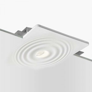 Plafondlamp met golfeffect 300x300mm - GU10