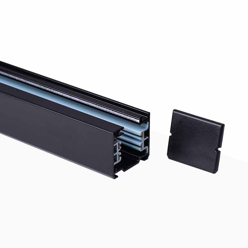 Driefasige rail voor LED-spotlights - 2 meter staaf