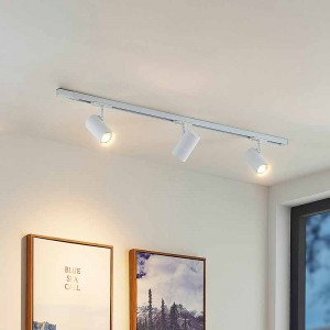 Driefasige rail voor LED-spotlights - 1 meter staaf