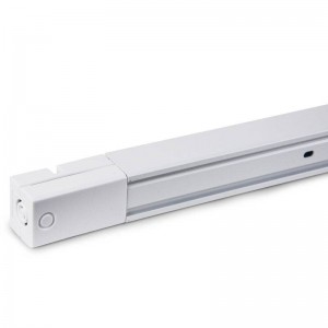 Driefasige rail voor LED-spotlights - 1 meter staaf