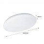 LED BASIC 24W ronde plafondopbouwlamp IP20