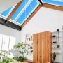 Blauw dakraampaneel hemeleffect daglicht 120W 5 jaar garantie