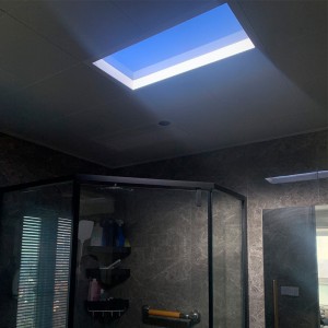 Blauw dakraampaneel hemeleffect daglicht 120W 5 jaar garantie