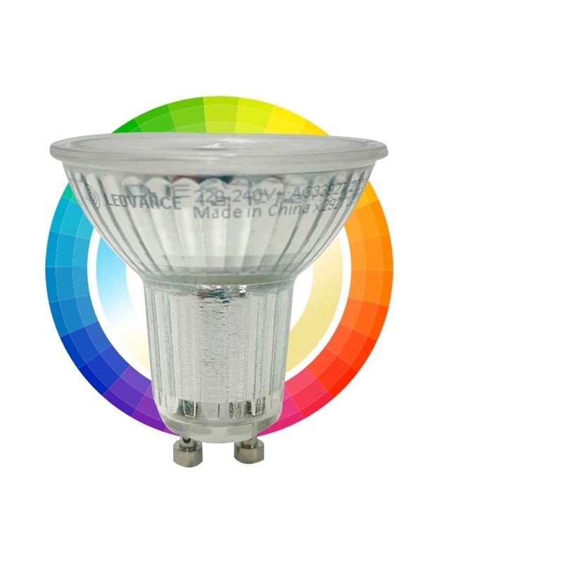 LED PAR16 GU10 SMART + WiFi RGB+CCT 5W LEDVANCE LED lamp