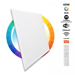 LED Paneel RGB / RGBW + CCT 60x60cm 40W WIFI Smart