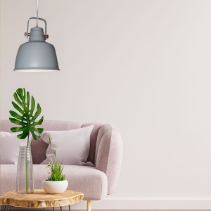 Kukka Scandinavische Metallic Hanglamp grijs 3