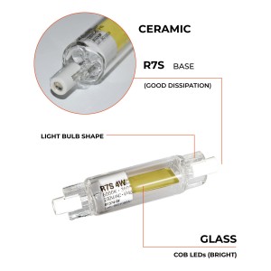 CERAMISCHE lamp R7S