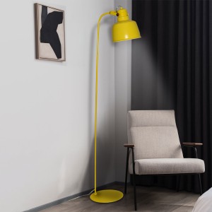 applicatiebeeld vloerlamp geel kleur 1