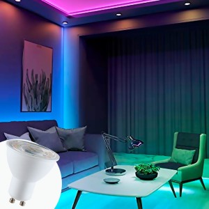 WIFI GU10 LED Slimme Lamp - RGBW + CCT - 5W