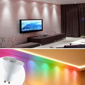 WIFI GU10 LED Slimme Lamp - RGBW + CCT - 5W