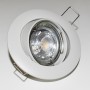 Kantelbare ronde inbouwdownlight ring voor GU10 / GU5.3 lamp