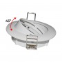 Kantelbare ronde inbouwdownlight ring voor GU10 / GU5.3 lamp