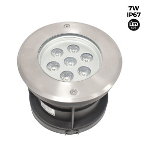 LED grondinbouwspot 7W -Warm wit- Ø15cm- IP67