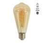 Retro LED gloeilamp ST64 4W vintage Edison E27 dimbaar