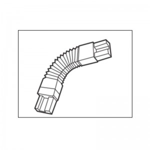 Flexibele verbinding voor driefasige rail